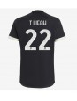 Juventus Timothy Weah #22 Kolmaspaita 2023-24 Lyhythihainen